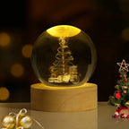 Boule de cristal lumineuse