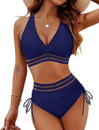 SilqueAura™ High Waisted Sculpting Bikini Set — Unleash Jaw-Dropping Curves and Confidence All Day Long