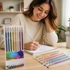 SparkAura™ Gel Pen Set — Ignite Your Creativity with Smooth, Dazzling Color That Lasts