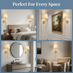 LumiVibe™ Wireless Wall Lamp Sconce — Transform Your Space Into a Cozy, Luxe Retreat Instantly