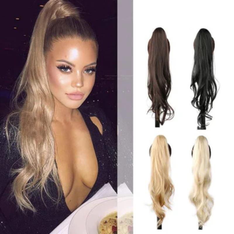 VoluGlam™ — Instantly Amplify Your Ponytail for Show-Stopping Volume and Confidence