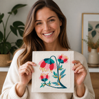 BloomThread™ Square Edition — Create Cozy, Colorful Art That Warms Your Soul