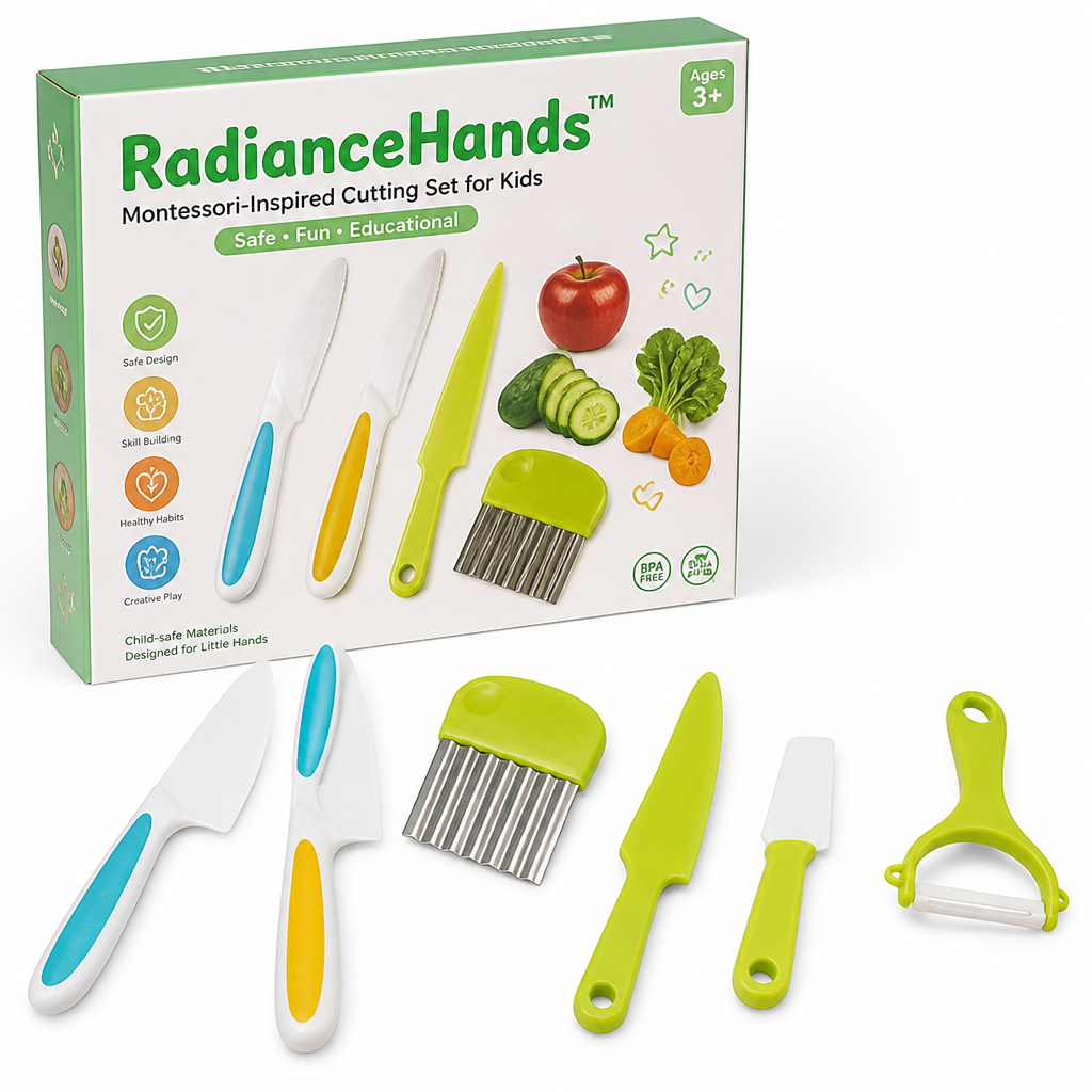 RadianceHands™ — Ignite Your Child’s Confidence and Love for Healthy Fun in the Kitchen