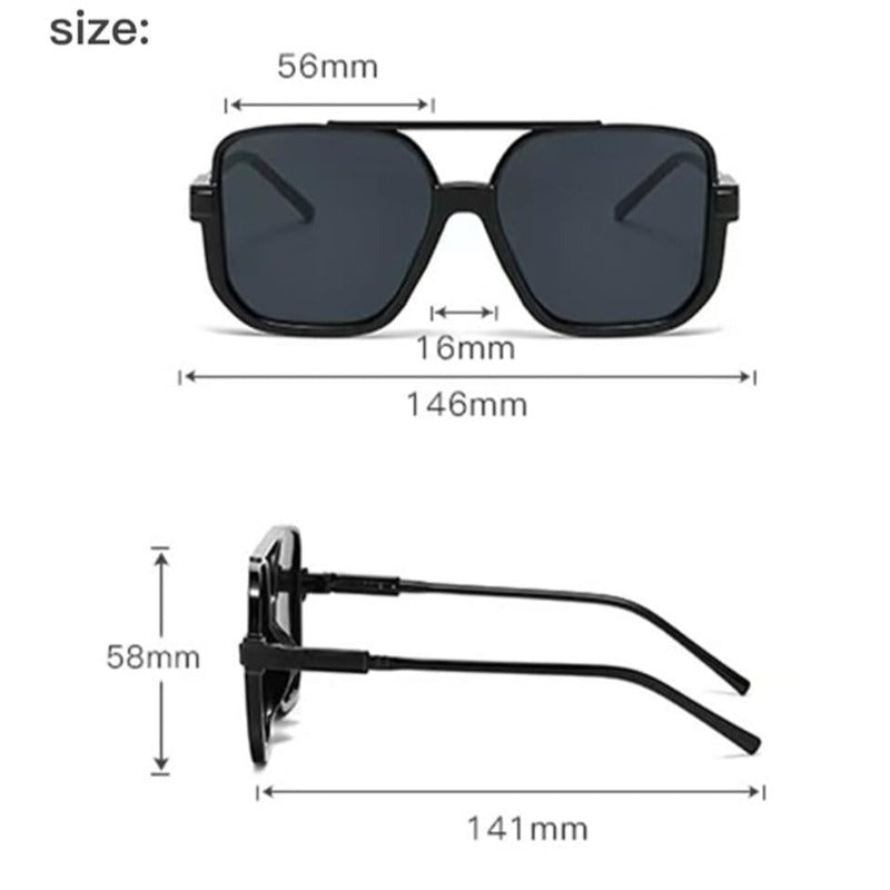 oversized retro aviators™ — Own Every Glance with Featherlight Armor and Total Sun Defense