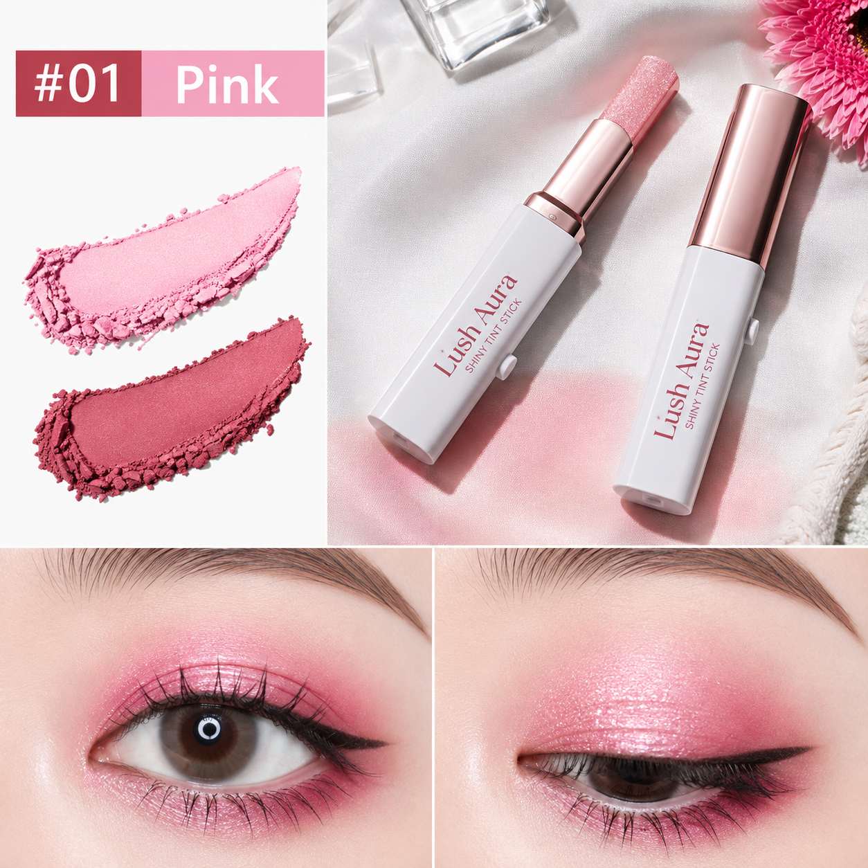 LushAura™ — Command Attention All Day with Effortless, Waterproof Glam