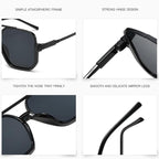 oversized retro aviators™ — Own Every Glance with Featherlight Armor and Total Sun Defense