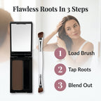 ShadeMist™ Root Revival Powder Brush — Erase Grays and Reclaim Youthful, Fuller Hair Instantly