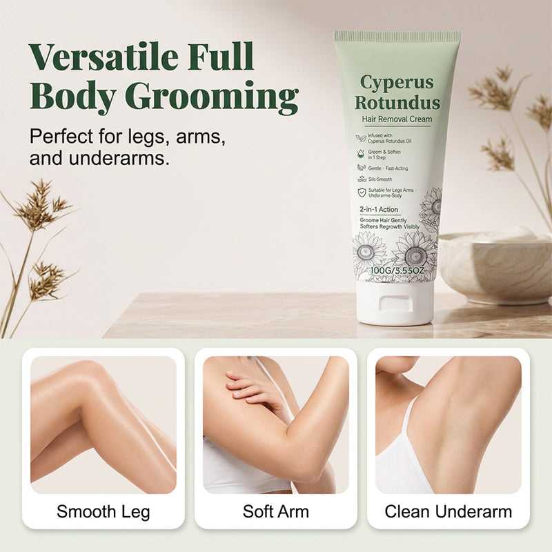 Velureve™ Hair Removal Cream — Experience Silky, Soothing Smoothness That Lasts