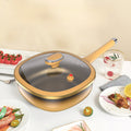 SilkStone™ 12in Titanium Alloy Pot — Effortless Cooking with Perfect Heat and Zero Stick Mess