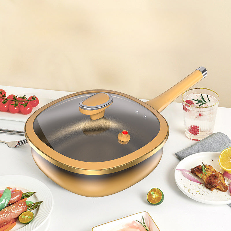 SilkStone™ 12in Titanium Alloy Pot — Effortless Cooking with Perfect Heat and Zero Stick Mess