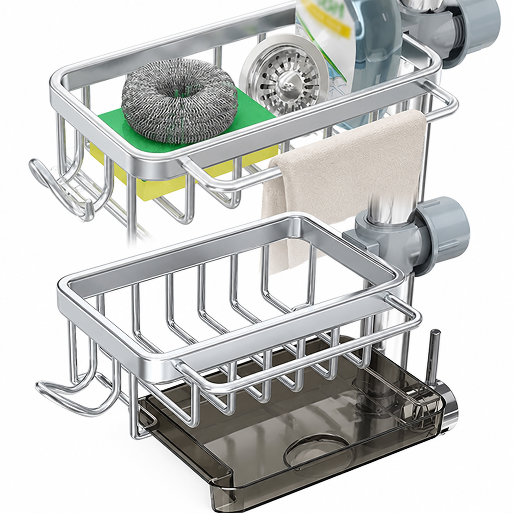 FlowNest™ — Transform Your Sink into a Stylish, Clutter-Free Sanctuary