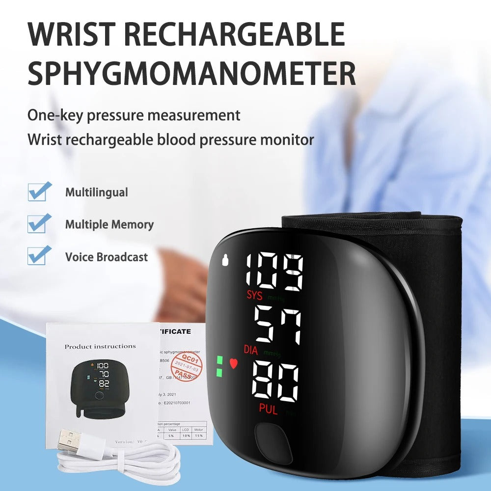 PulseVibe™ — Take Charge with Every Precise, Effortless Blood Pressure Check