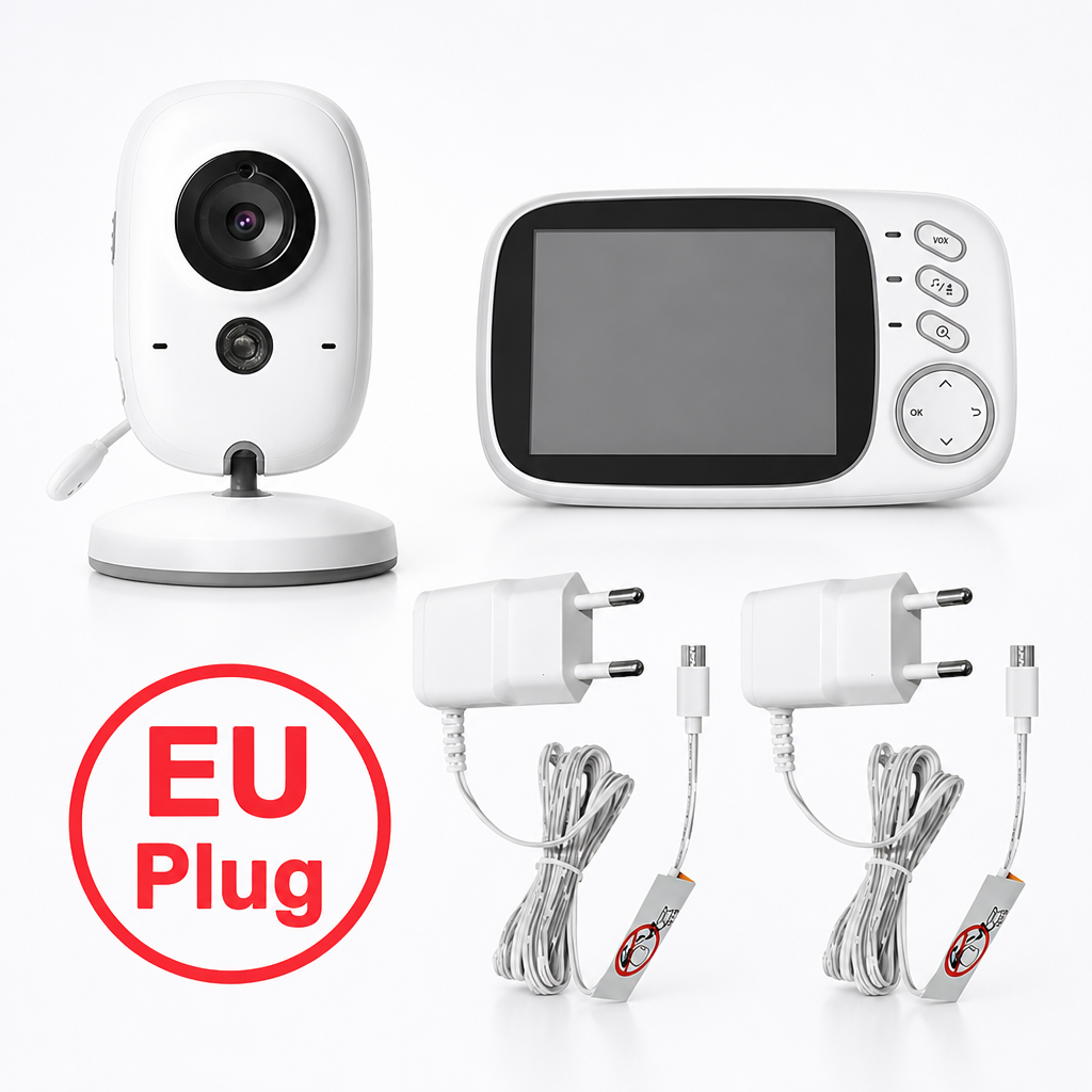 NurturaView™ Baby Monitor — Feel close to your baby, even from another room