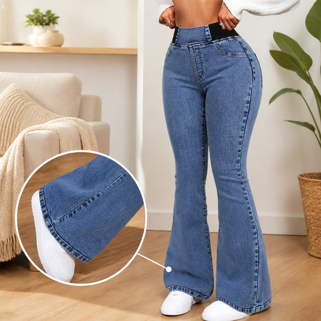 RamoraFlex™ — Jeans That Sculpt Your Waist and Move with Your Every Step