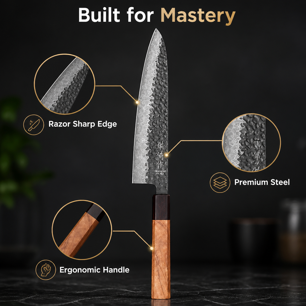 MirakaiEdge™ — Experience Effortless Precision That Turns Every Meal Into a Masterpiece