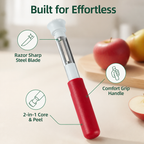 SwiftPeel™ — Slice Through Fruit Prep Frustration with Effortless Speed and Ease
