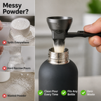 PowderFlow™ Scoop — Pour Perfectly Every Time Without a Single Mess