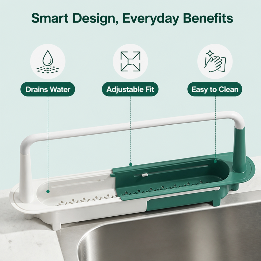 TidyFlow™ — Reclaim your counter for a cleaner, calmer kitchen