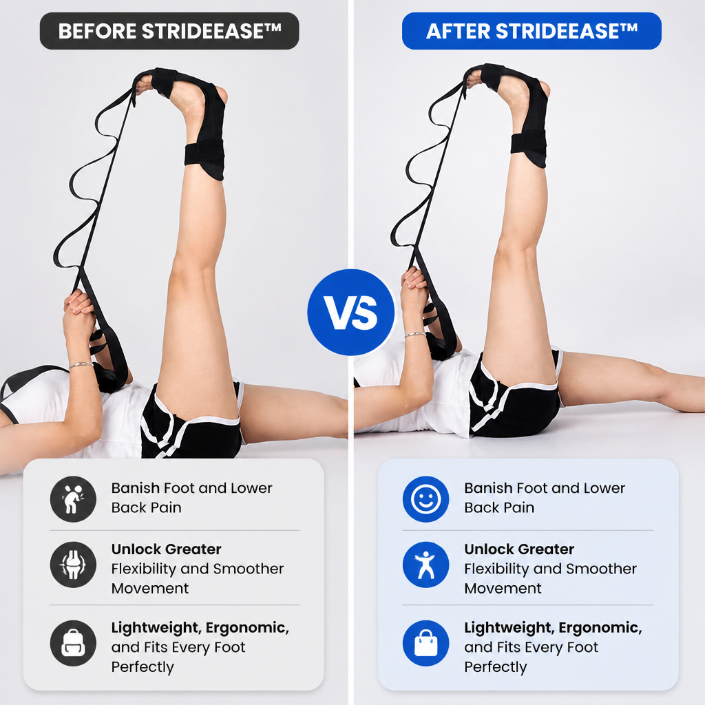 StrideEase™ — Unlock Freedom from Pain and Move with Effortless Grace Every Day