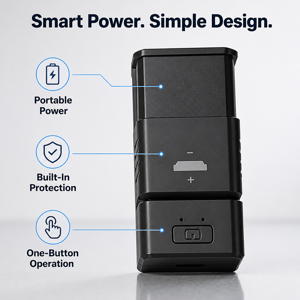 VoltEase™ — Pocket-Sized Power That Keeps You Moving Without Missing a Beat