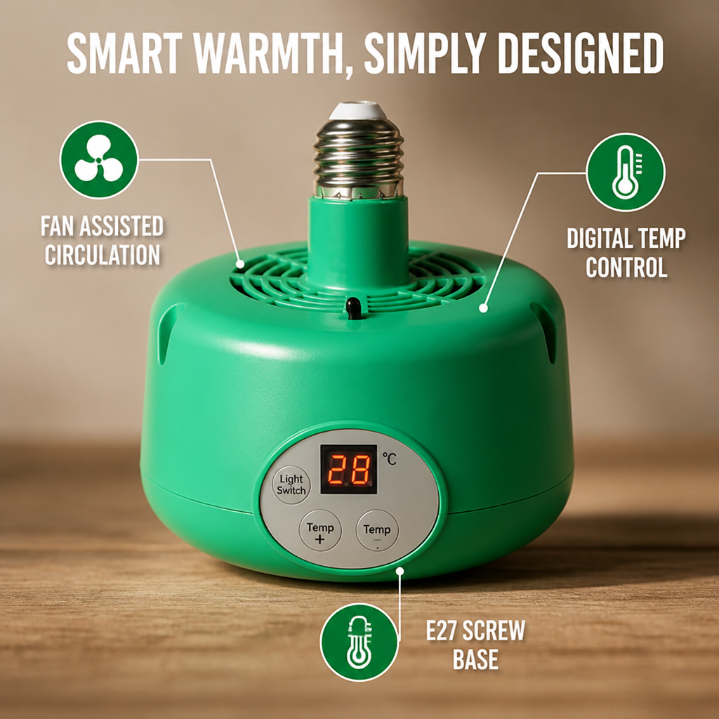 FlockHalo™ — Keep Little Ones Cozy With Even, Adjustable Warmth