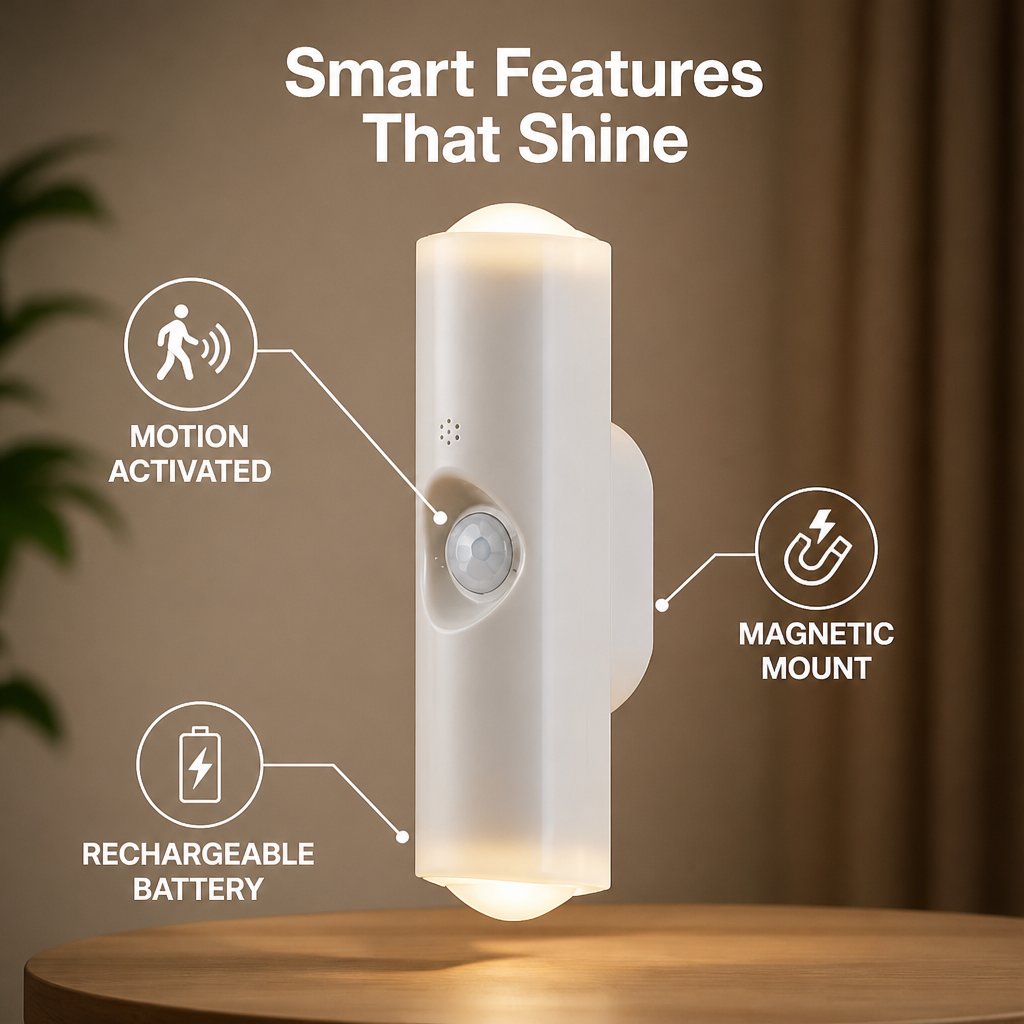LumiAura™ — Light That Welcomes You Home with Instant, Personalized Glow