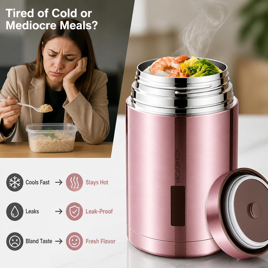 VestaHeat™ — Savor Hot or Cold Meals Anytime, Anywhere with Zero Hassle