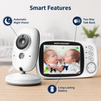NurturaView™ Baby Monitor — Feel close to your baby, even from another room