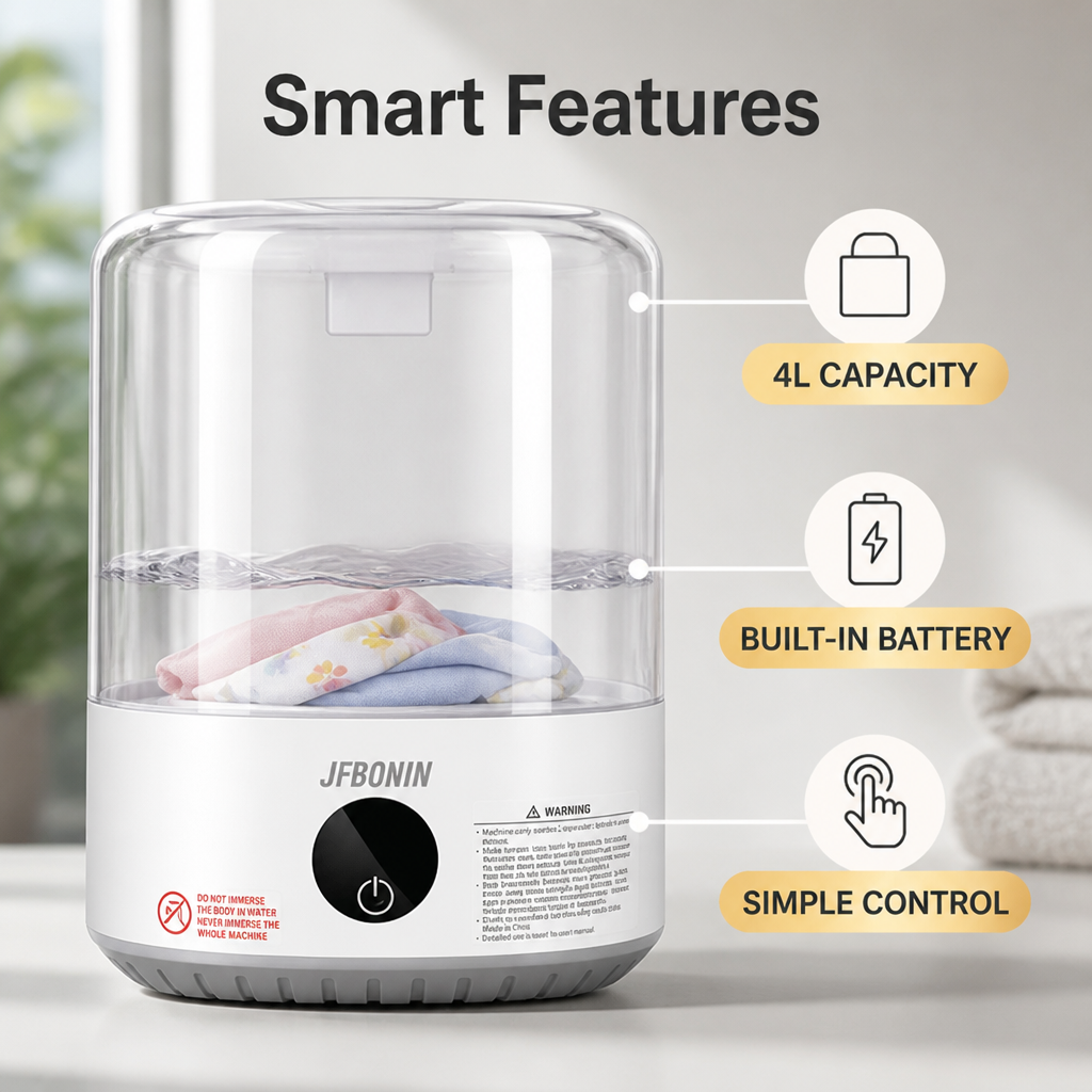FreshNest™ — Wash Kids’ Clothes and Underwear Without Waiting for Laundry Day