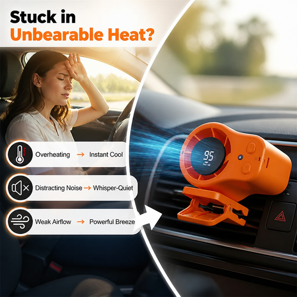 BrisaCool™ — Take Control of Instant, Hands-Free Cool Comfort Everywhere