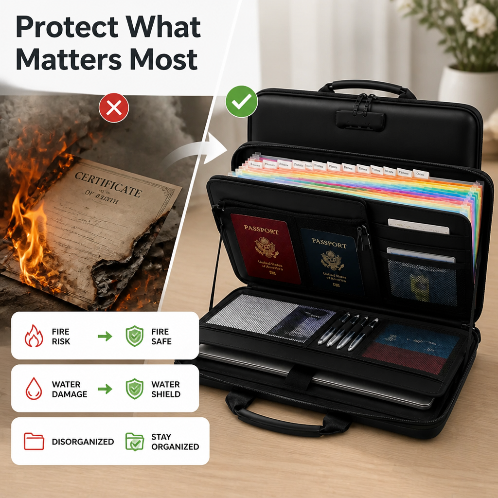 VaultGuard™ — Keep Your Most Precious Documents Safe When Every Second Counts