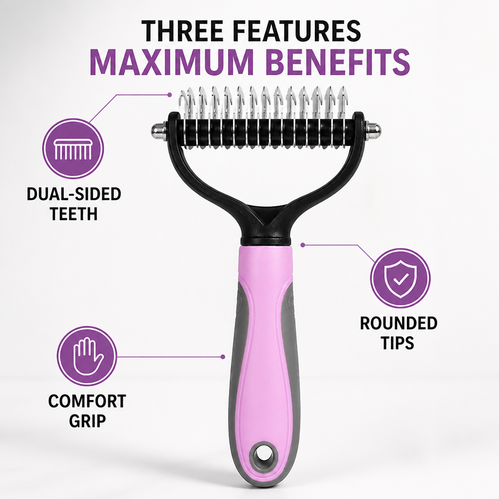 ShedSoothe™ — Less Fur, Fewer Tangles, More Happy Cuddle Time