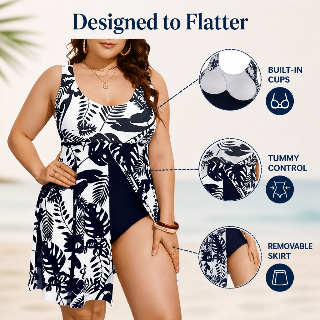 CurveCove™ — Feel confident, covered, and carefree in the water and by the pool