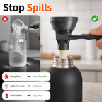 Scoopella™ — Pour Protein and Coffee Without Spilling a Single Scoop