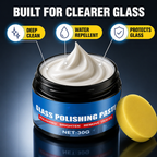 ClariSheen™ Glass Refresher Paste — Cut Through Glare and Grime for Stress-Free, Crystal Clear Driving