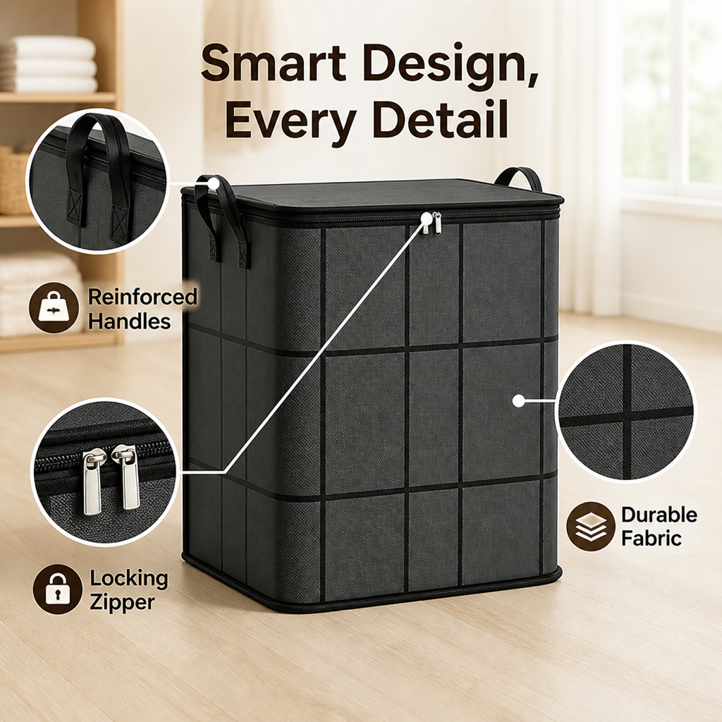 SortaStor™ — Turn Clutter into Calm with Effortless, Secure Storage