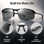 VeraLux™ Adaptive Shades — Experience Effortless Clarity and All-Day Eye Freedom