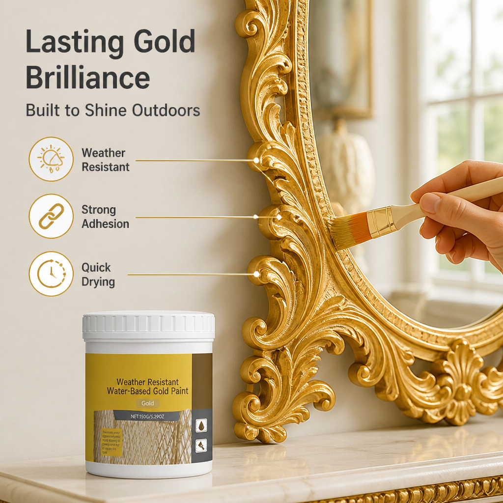 AuroraLuxe™ — Transform Any Surface Into a Dazzling, Weatherproof Gold Masterpiece