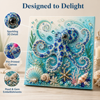 TidalGleam™ — Unwind as you create ocean art that makes your space shine