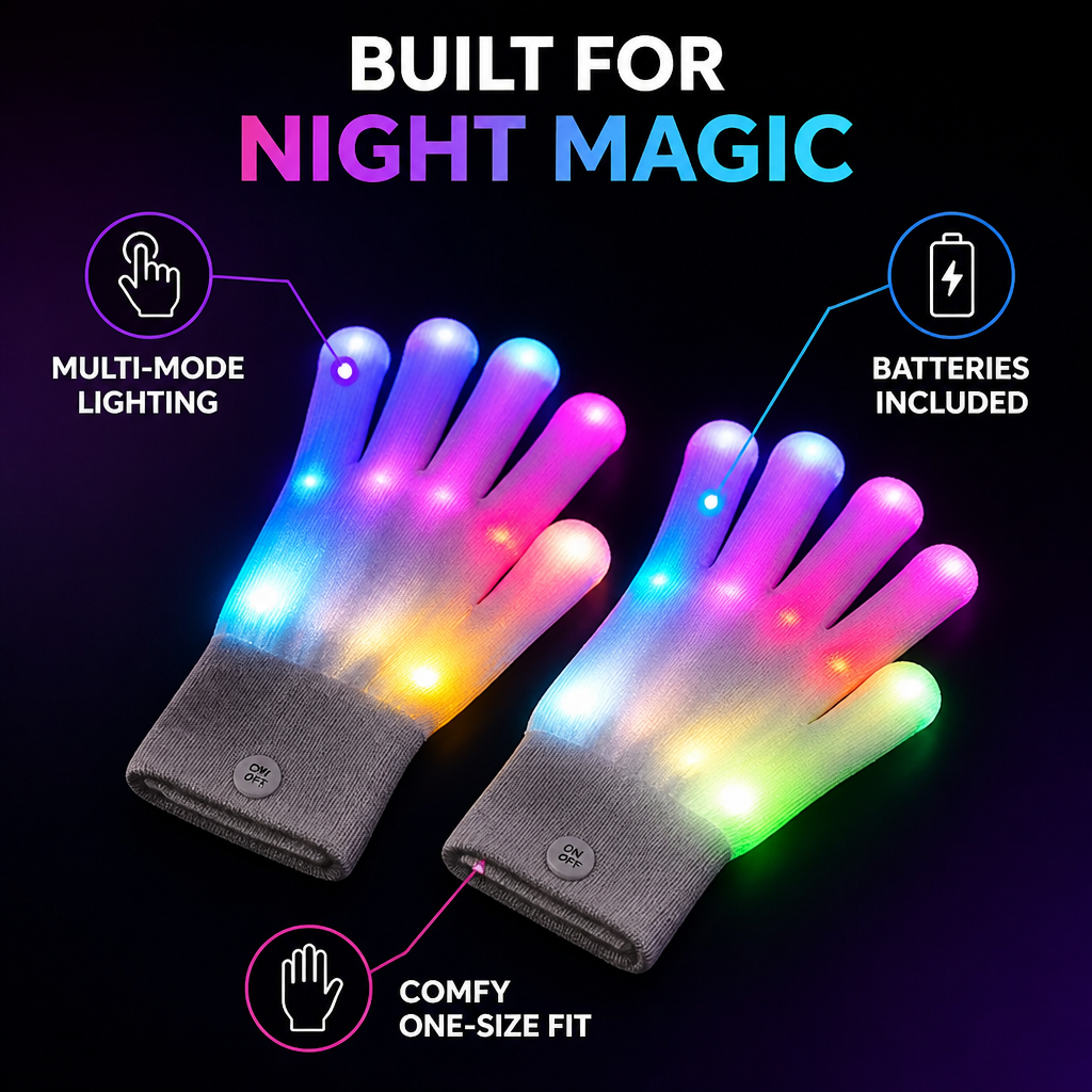 LumaBurst™ — Ignite Instant Spotlight Power with Every Move