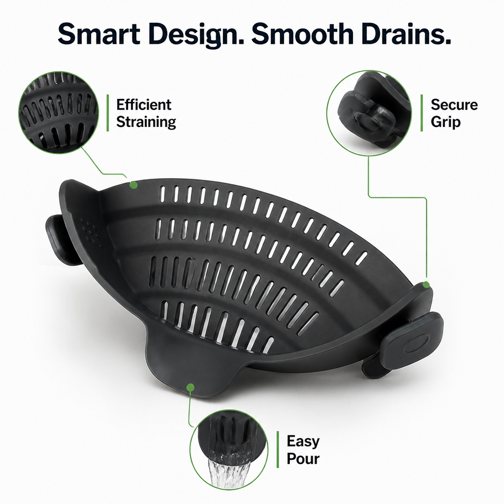 Drainly™ — Transform Your Kitchen Chaos Into Splash-Free Confidence