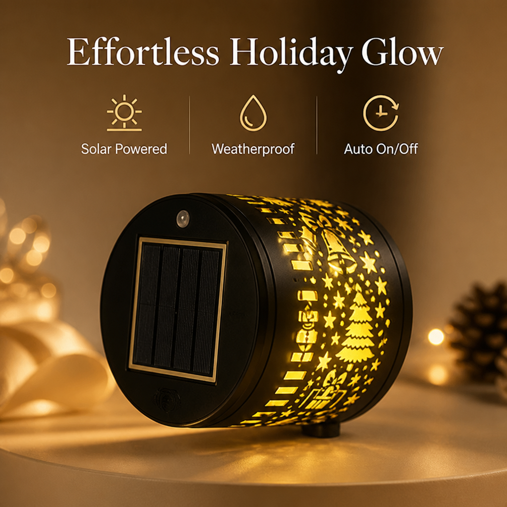 YuletideGlow™ — Bring Home a Magical Christmas Glow, Automatically