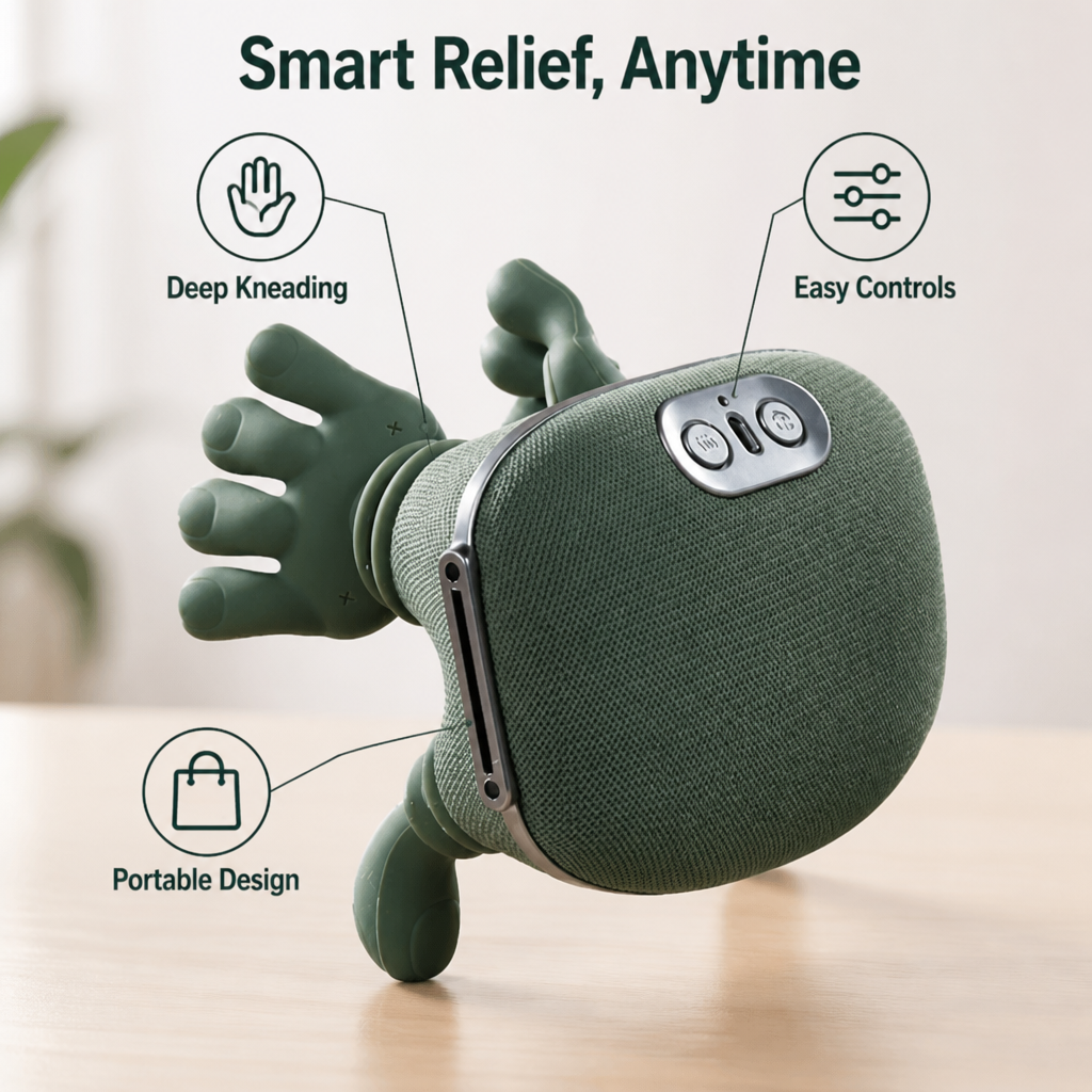 RevitaPulse™ Deep Relief Neck & Back Massager — Crush Pain Fast and Reclaim Your Energy Every Day