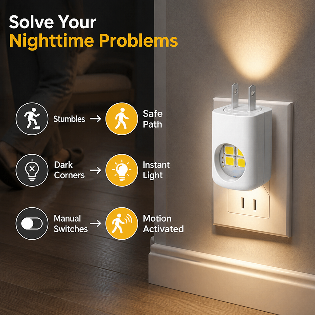 LumaSense™ — Your Night’s Gentle Guardian for Safe, Serene Steps