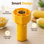 KernEase™ — Cut Kernels Clean and Easy for Mess-Free, Perfect Corn Every Time