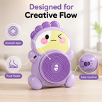 SilkSpin™ Clay Studio — Unlock Your Child’s Creative Confidence with Every Spin and Splash