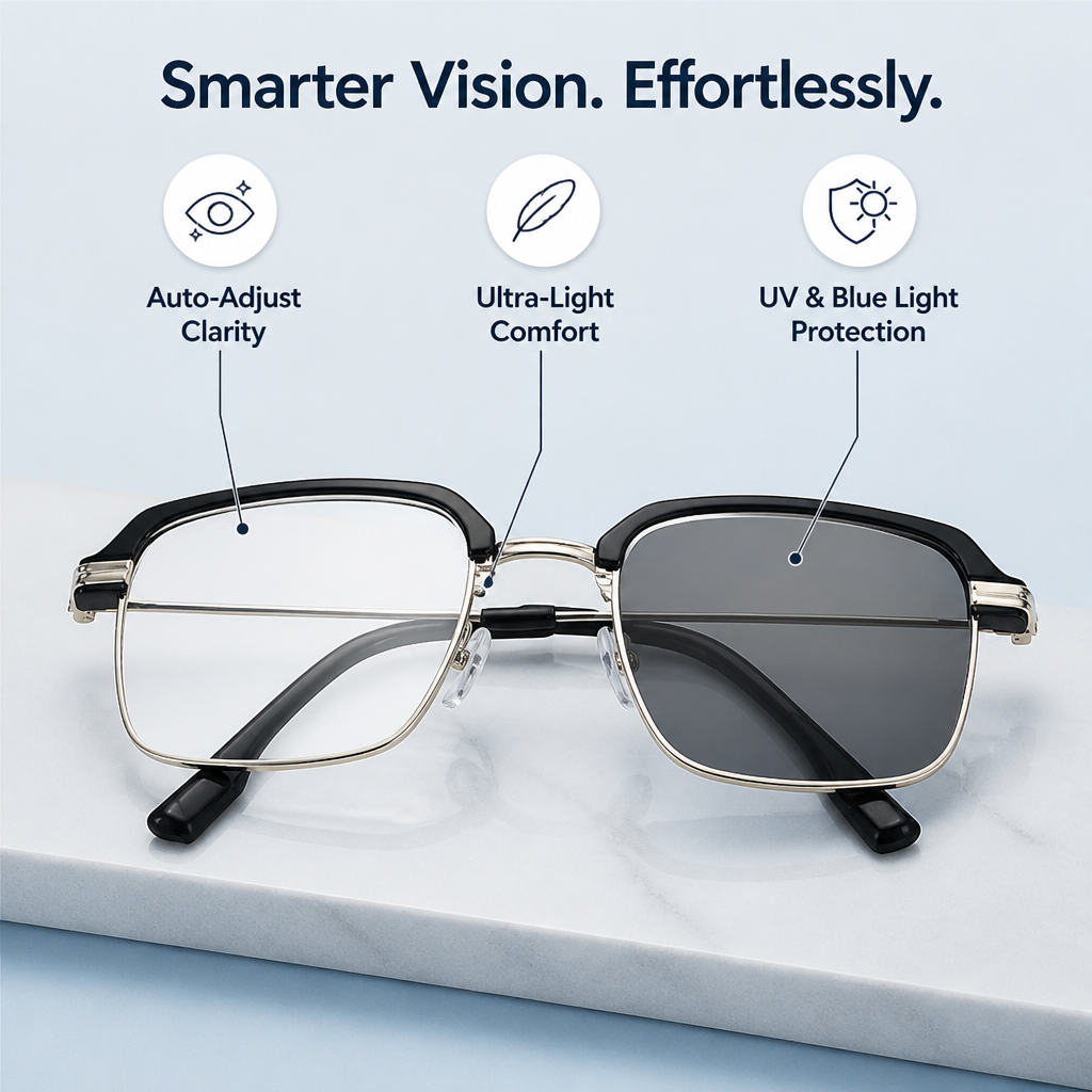 ClariVista™ Vision Glasses — Effortless Clarity and All-Day Comfort for Every Moment