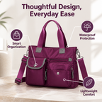 AquaLuxe™ — Carry Everything Confidently, Rain or Shine