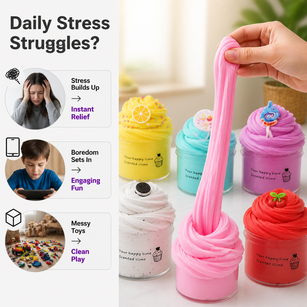 SquishSense™ — Transform Stress Into Creative Calm with Every Squishy Squeeze