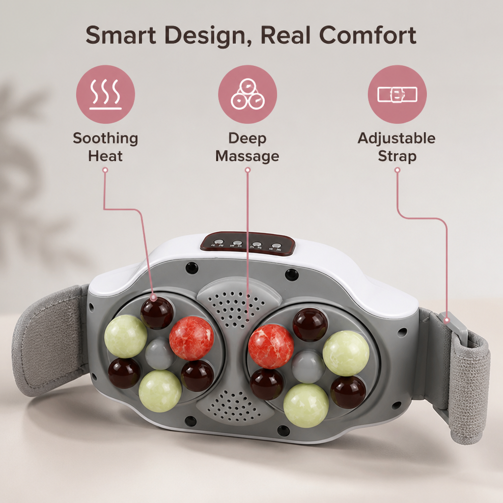 SereniStone™ — Melt Away Pain and Embrace Deep, Soothing Warmth Anytime